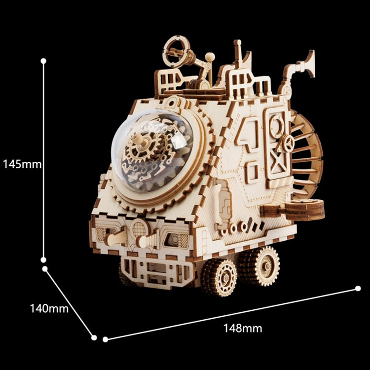 Robotime ROKR 3D Wooden Jigsaw Puzzle Toy Music Box - EzMart, Easy Life!