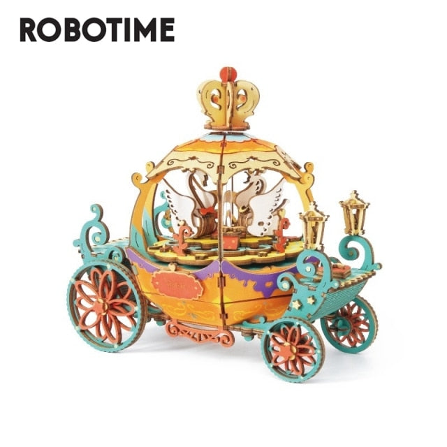 Robotime ROLIFE 3D Wooden Puzzle Music Box - EzMart, Easy Life!