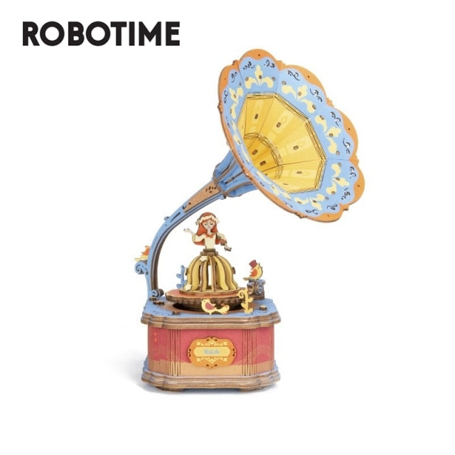 Robotime ROLIFE 3D Wooden Puzzle Music Box - EzMart, Easy Life!