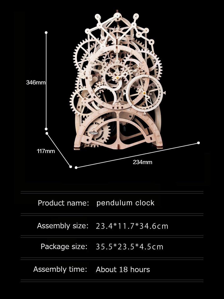 Robotime ROKR 3D Wooden Puzzle Mechanical Model - EzMart, Easy Life!