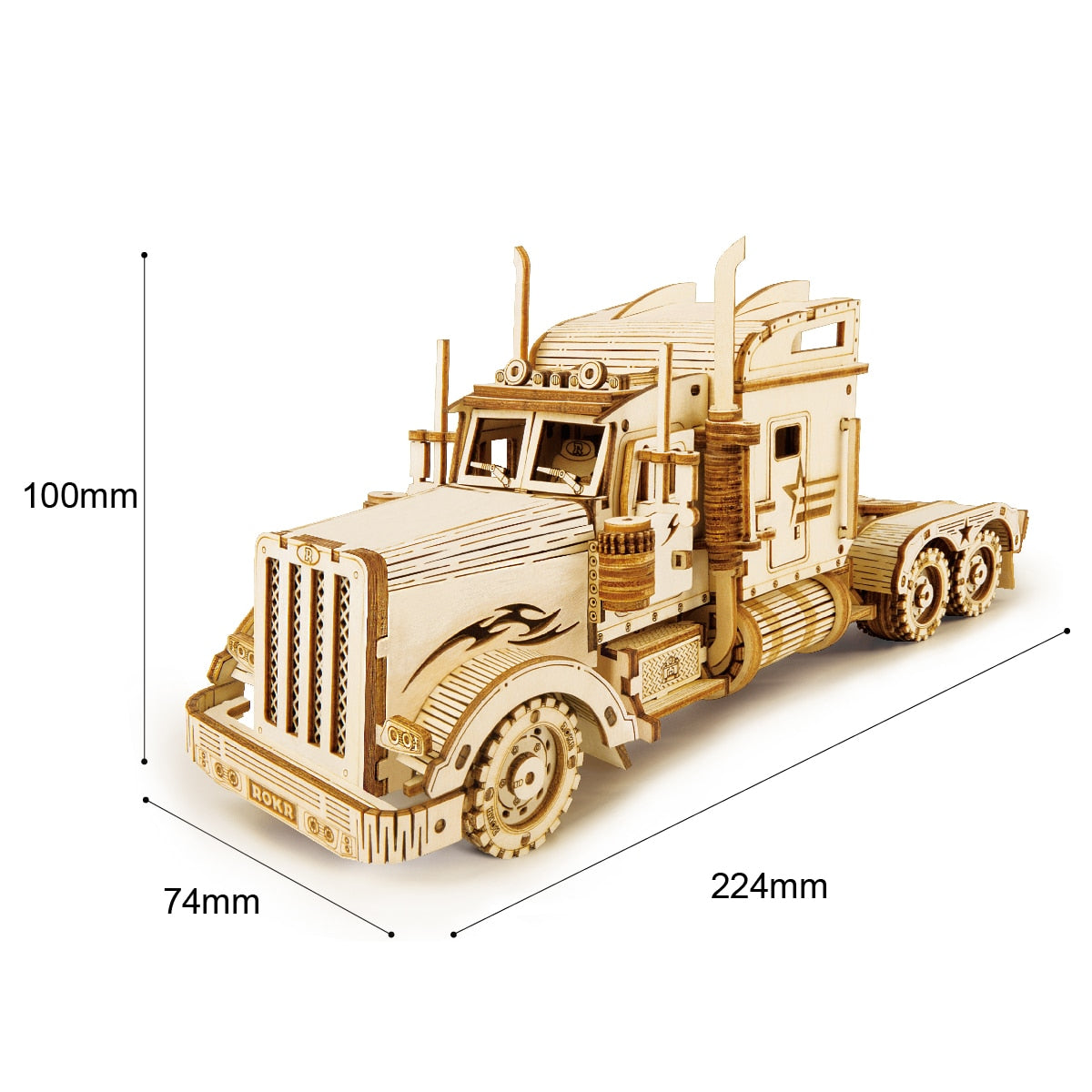 Robotime ROKR 3D Wooden Puzzle Toy Scale Model Vehicle - EzMart, Easy Life!