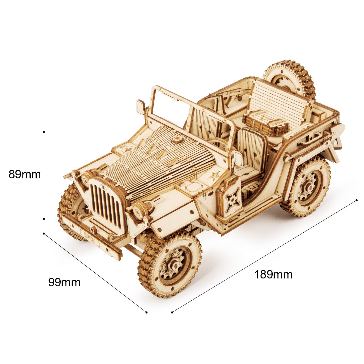 Robotime ROKR 3D Wooden Puzzle Toy Scale Model Vehicle - EzMart, Easy Life!