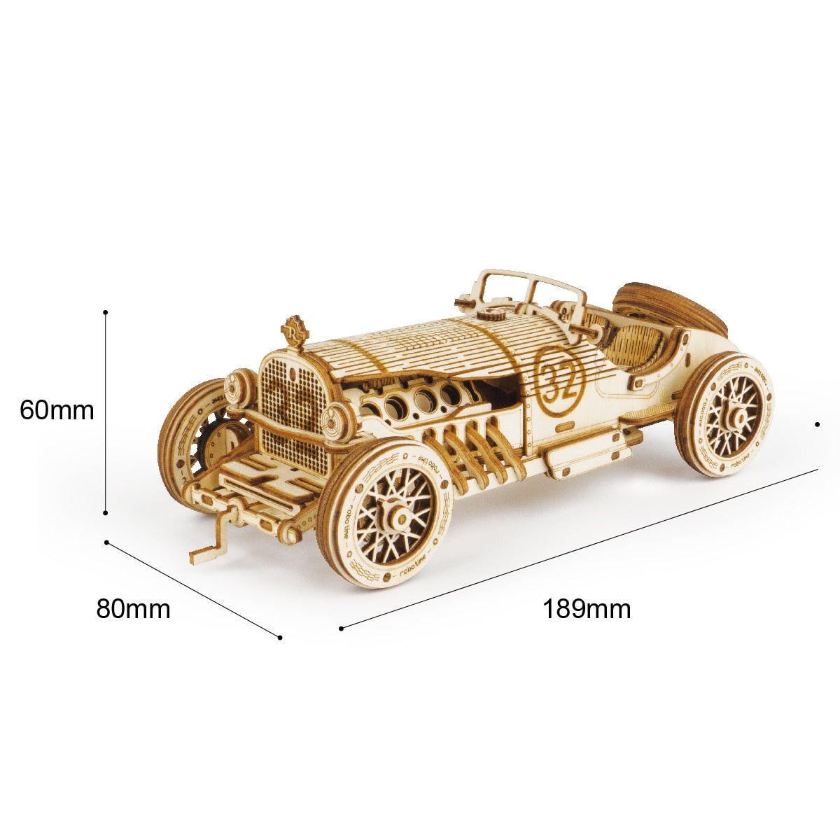 Robotime ROKR 3D Wooden Puzzle Toy Scale Model Vehicle - EzMart, Easy Life!