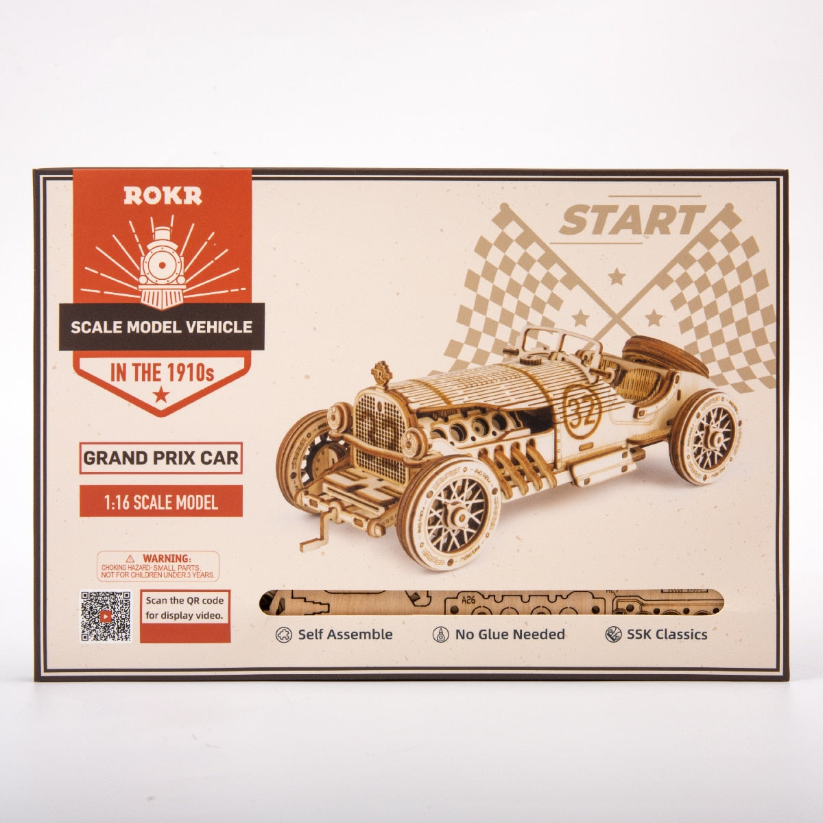 Robotime ROKR 3D Wooden Puzzle Toy Scale Model Vehicle - EzMart, Easy Life!