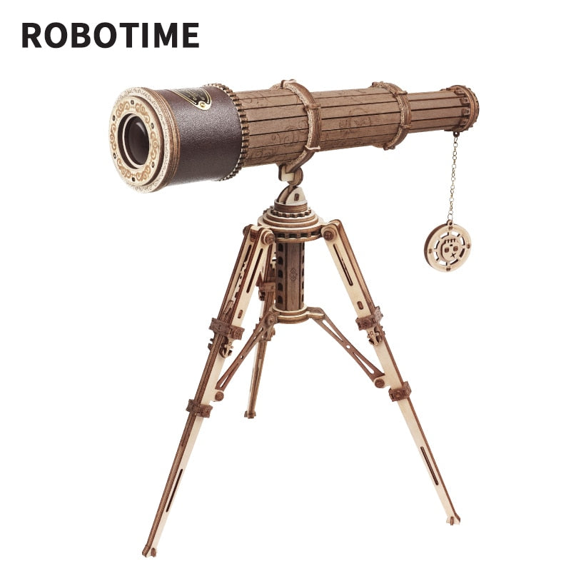 Robotime ROKR 3D Wooden Puzzle Monocular Telescope - EzMart, Easy Life!