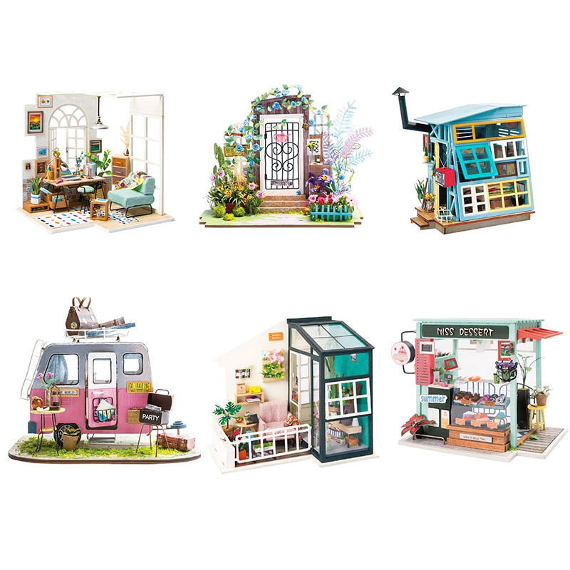 Robotime Rolife 3D Puzzle Wooden Miniature House Toy - EzMart, Easy Life!