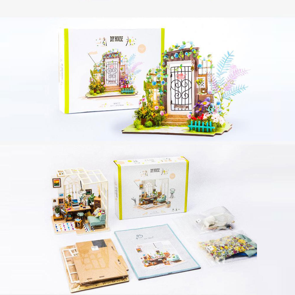 Robotime Rolife 3D Puzzle Wooden Miniature House Toy - EzMart, Easy Life!