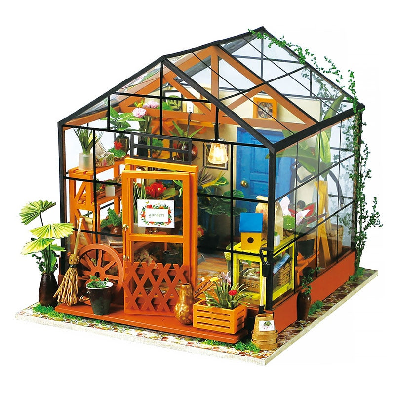 Robotime ROLIFE 3D Puzzle Wooden Miniature Dollhouse - EzMart, Easy Life!