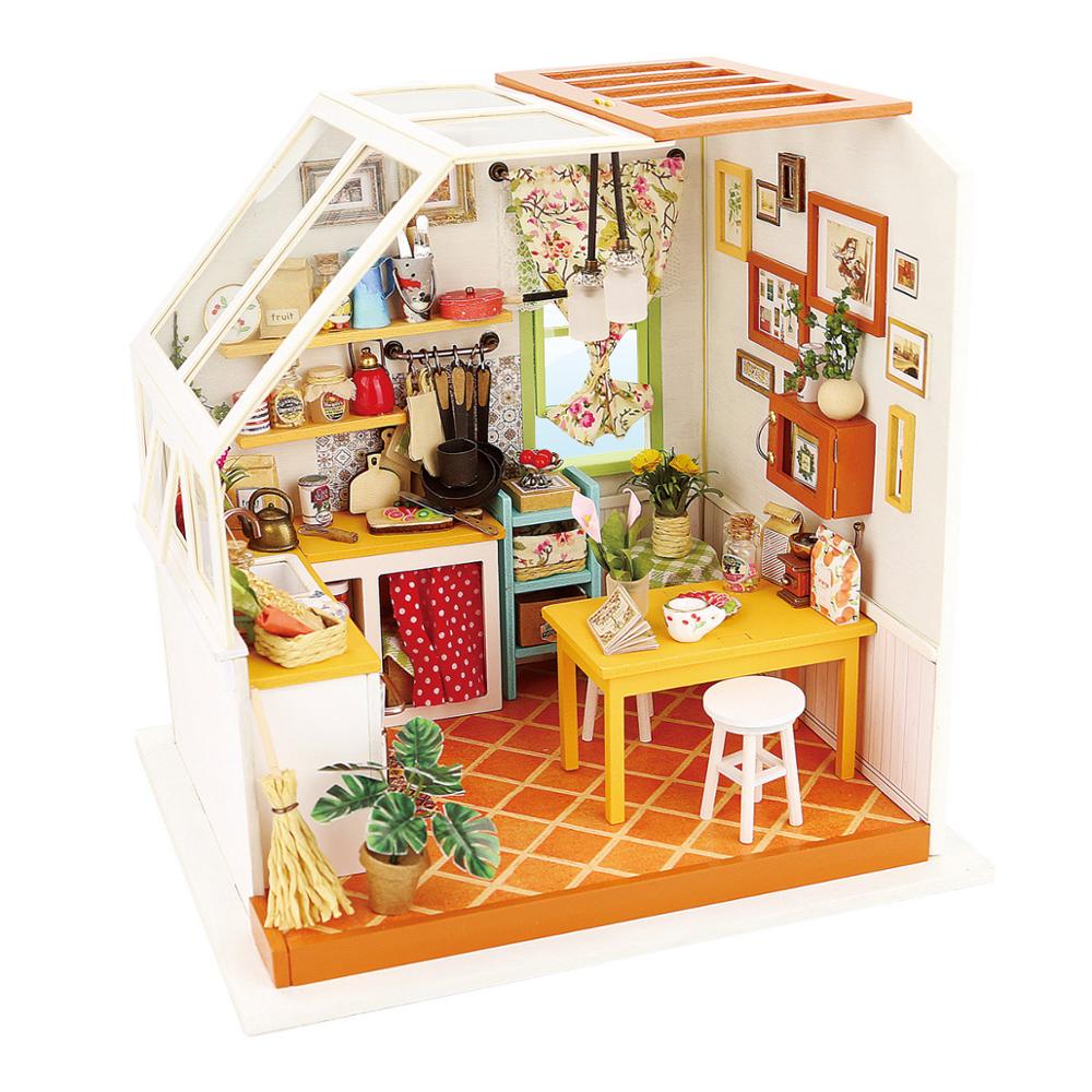 Robotime ROLIFE 3D Puzzle Wooden Miniature Dollhouse - EzMart, Easy Life!