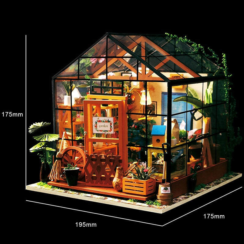 Robotime ROLIFE 3D Puzzle Wooden Miniature Dollhouse - EzMart, Easy Life!