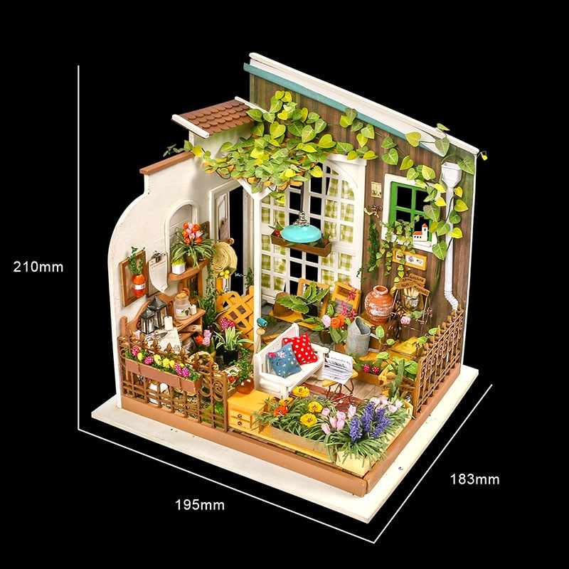 Robotime ROLIFE 3D Puzzle Wooden Miniature Dollhouse - EzMart, Easy Life!