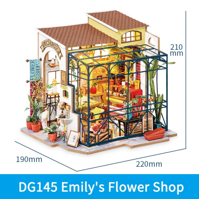 Robotime ROLIFE 3D Puzzle Wooden Miniature Dollhouse - 2 - EzMart, Easy Life!